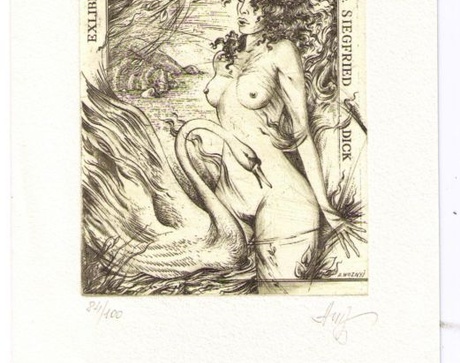 Андрій Возьний. Екслібриси