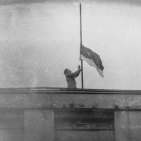 Підняття Жовто-Синього прапора в Миколаєві
