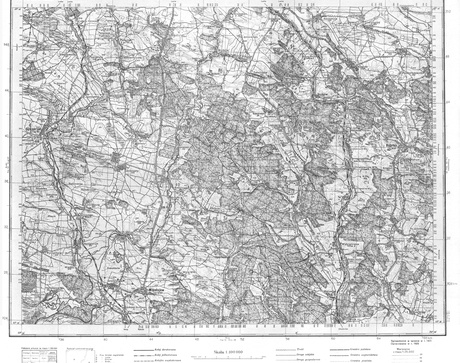 Карта Миколаївського району, 1923 року