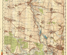 Карта Миколаївського району 1949 року